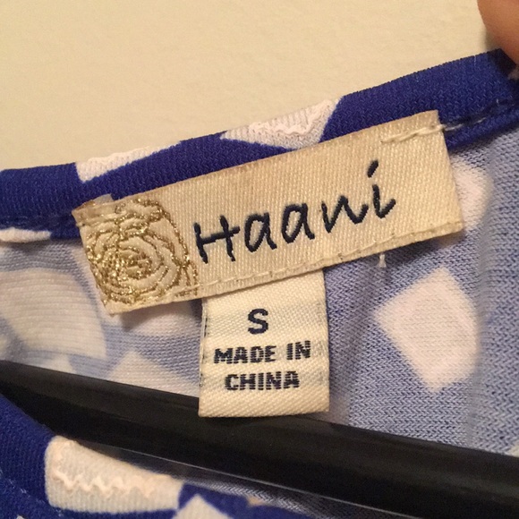 Blue and white Midi Dress - Picture 2 of 3